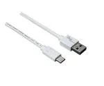 DINIC USB 3.1 Kabel Typ C - 3.0 A , weiß, 5Gbps, 2m, 3A charging
